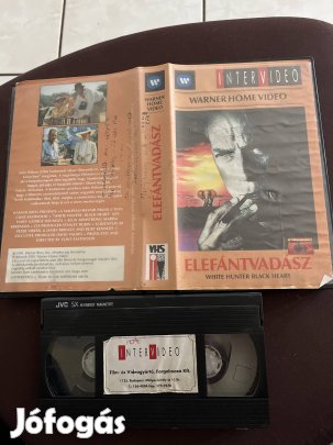 Elefántvadász vhs nagytok intervideo 