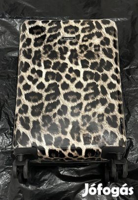 Elegáns Bebe leopárd mintás bőrönd