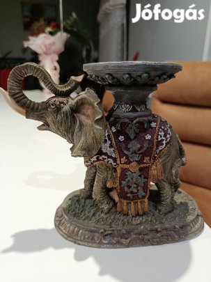 Elegáns Home Classics Elefánt Gyertyatartó 