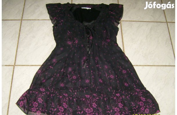 Elegáns New Look ruha 40-42-es, mell alatt húzott - Új
