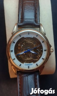 Elegáns Siécle Lumiére Automata Szkeleton Karóra