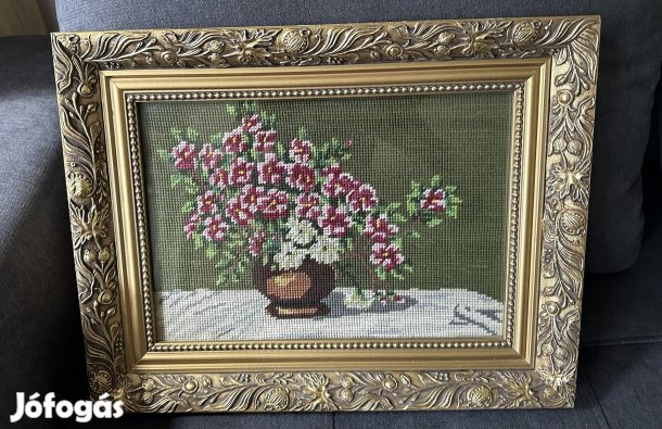 Elegáns, klasszikus stílusú Goblein kép eladó Budán! 