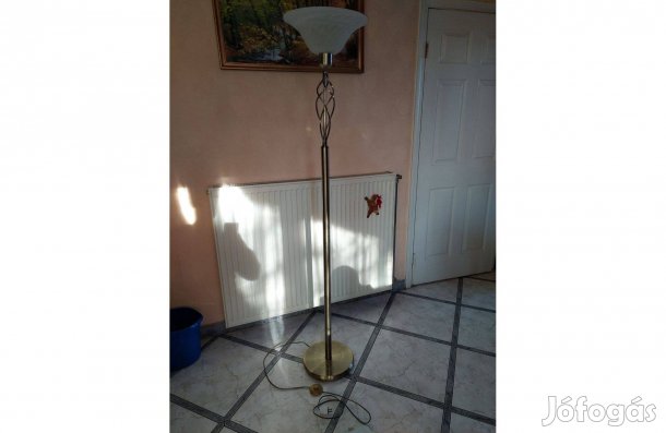Elegáns arany/bronz színű állólámpa