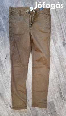 Elegáns barna H&M Chino nadrág / 30-as derékkal