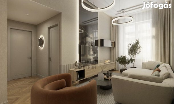 Elegáns belvárosi lakás, lakberendező által megálmodott belsővel