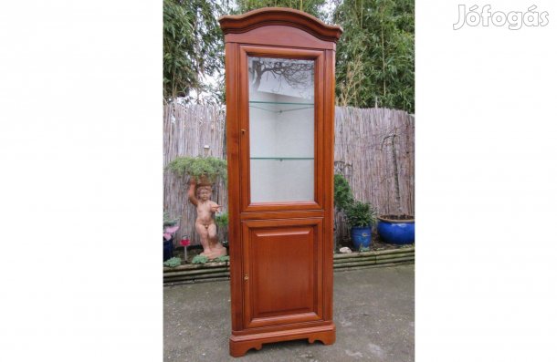 Elegáns és minőségi (Selva) sarok vitrin - komód 200 cm magas