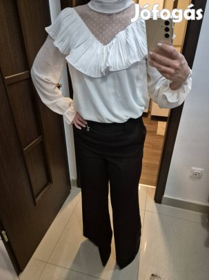Elegáns fehér blúz S
