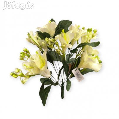 Elegáns fehér művirág dekoráció 40 cm