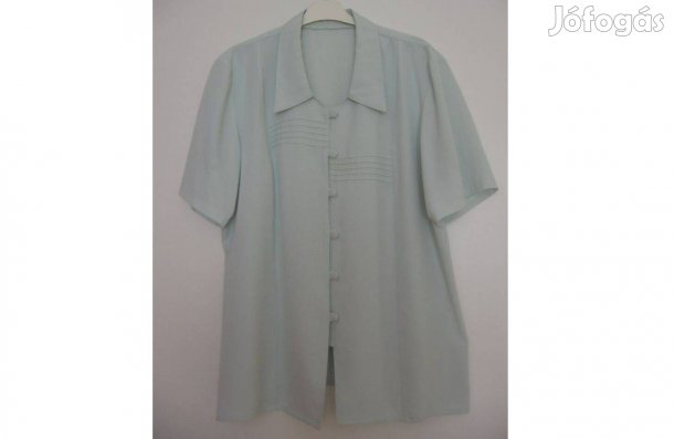 Elegáns halványzöld színű blúz