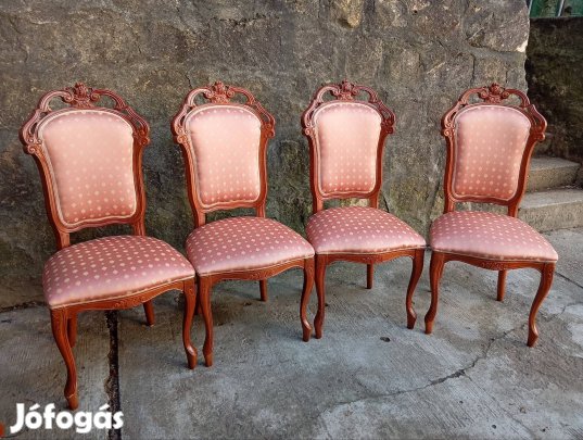 Elegáns klasszikus stílusú 4db szek.