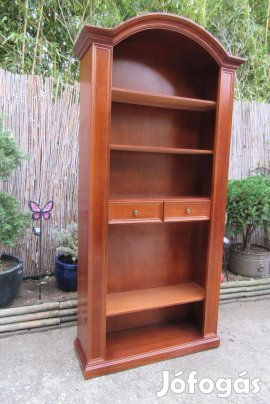 Elegáns könyvespolc - polc - szekrény 190 cm magas