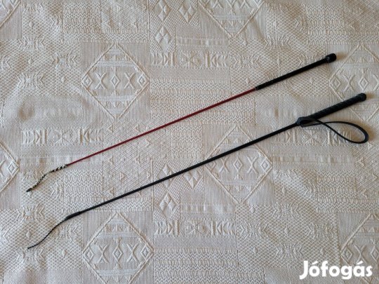 Elegáns lovaglópálca, bordó, 70cm - alig használt
