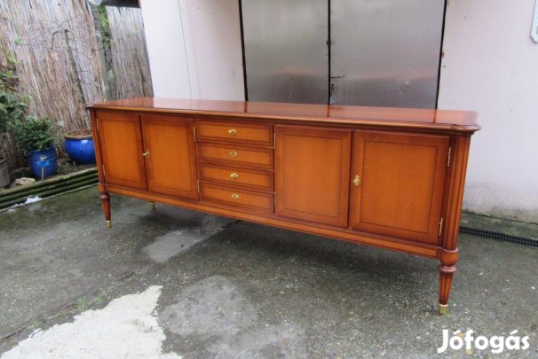 Elegáns minőségi 4 fiókos 4 ajtós komód 240 cm széles Warrings