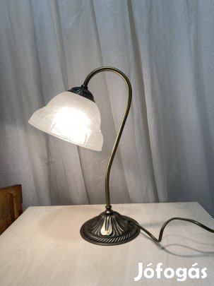 Elegáns muránói üveges asztali lámpa