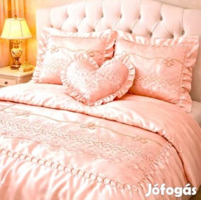 Elegáns szatén ágyneműhuzat szett Új