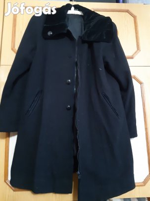 Elegáns tél szövet kabát 