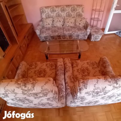 Elegáns üveg dohányzóasztal áron alul eladó