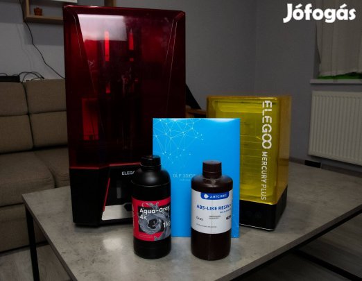 Elegoo Saturn 2 és Elegoo Mercury Plus V2