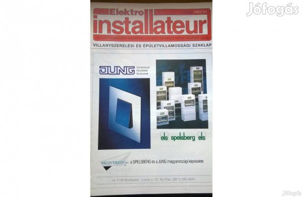 Elektro Installateur újságok , több évfolyam számai