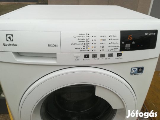 Elektrolux Digit 8 Kg 1400 c mosógép/inverter A+++