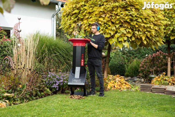 Elektromos Ágaprító Profi!230 V csatlakozás, 3000 W teljesítmény, ág