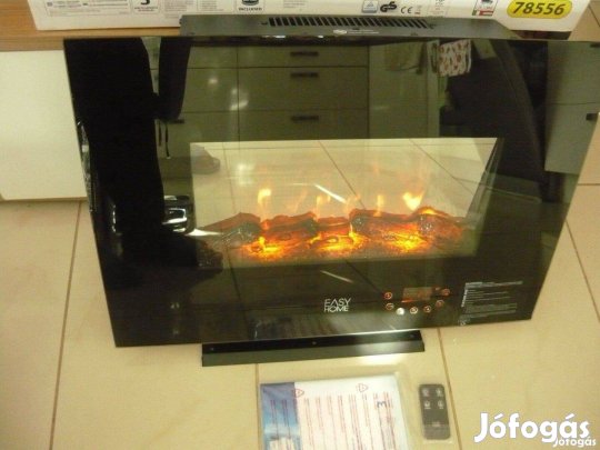 Elektromos Kandalló,Élethű látványú Tűz effekt,új állapotban,távvezérl