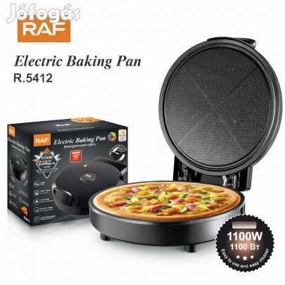 Elektromos Pizzasütő és Asztali Grill (1100W) RAF R.5412