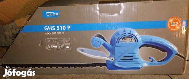 Elektromos Sövényvágó sövény nyíró Erőteljes 500 W- Güde