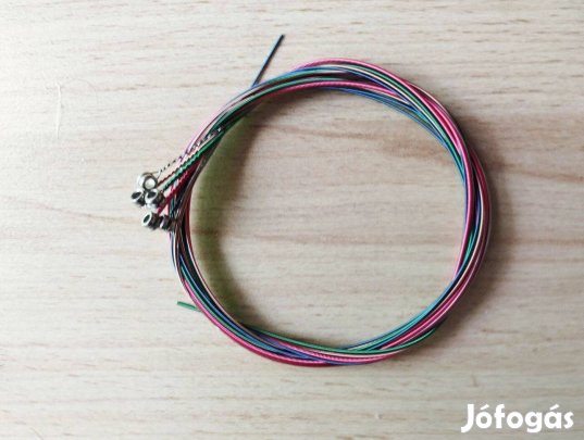 Elektromos acél gitár 6 db húr egy szett 3000 Ft