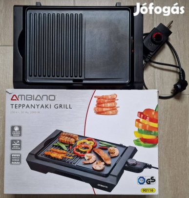 Elektromos asztali Teppanyaki Grill - 2000W - eredeti csomagolás