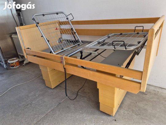 Elektromos betegágy - 3 funkciós - oldalrácsokkal Kód: 8