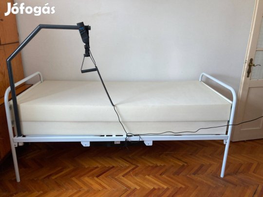 Elektromos betegagy uj, allithato, 2 matraccal