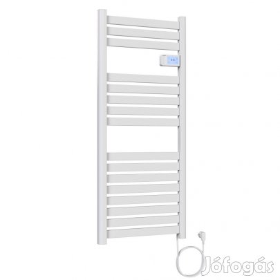 Elektromos design radiátor digitális termosztáttal NERO Italia AF-04W