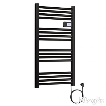 Elektromos design radiátor digitális termosztáttal NERO Italia Classi