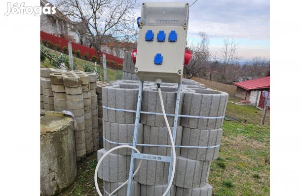 Elektromos felvonulási szekrény