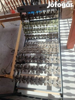 Elektromos fém ágy, ágyráccsal, matraccal együtt