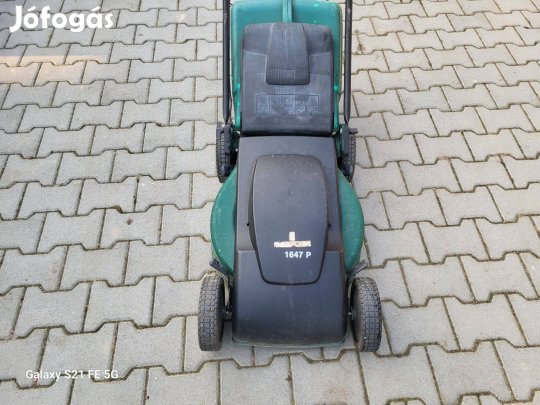 Elektromos fűgyűjtős fűnyíró