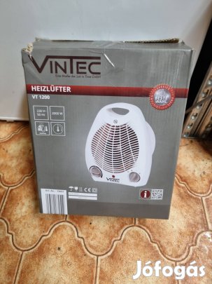 Elektromos fűtőtest 2kW Vintec ventillátoros hősugárzó melegítő fűtő