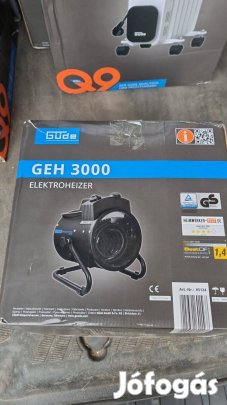 Elektromos fűtőtest 3Kw fűtőteljesítménnyel beépített ventilátorral