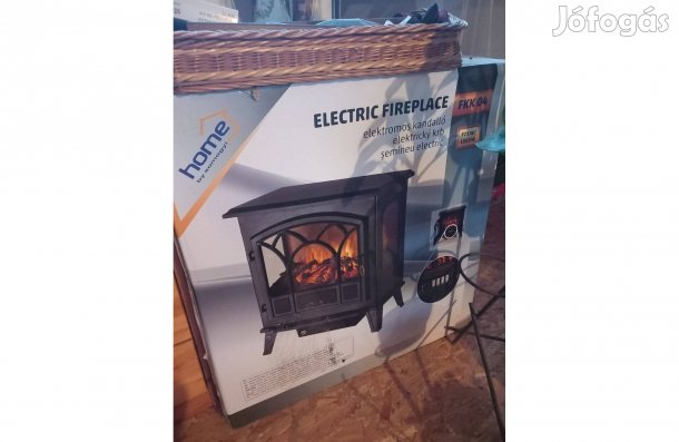 Elektromos kandalló FKK 04 - Új, 925 W/1850 W teljesítményű