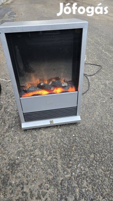 Elektromos kandalló.  