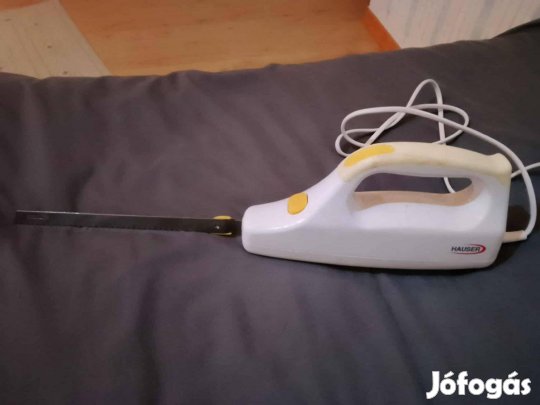 Elektromos kenyérszeletelő eladó 2 éles pengével, működő