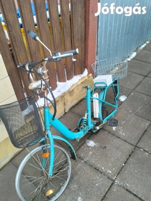 Elektromos kerékpár a képek szerinti állapotban