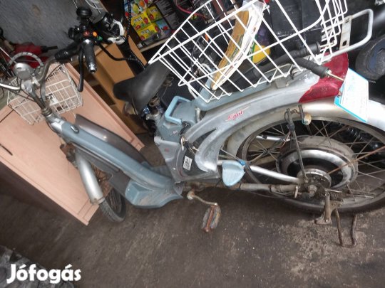 Elektromos kerékpár gyenge aksival 