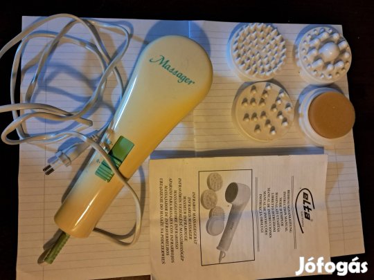 Elektromos kézi masszázs és infra több fejjel