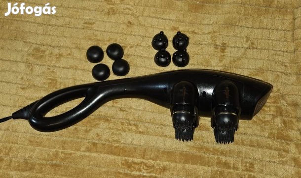 Elektromos kézi masszírozó négy fejjel