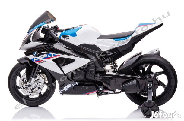 Elektromos kismotor - Fehér BMW S1000RR HP4 Race 12V-os