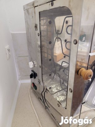 Elektromos kürtős kalács sütő