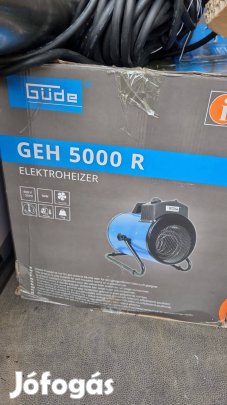 Elektromos melegítő, hősugárzó 5Kw fűtőteljesítménnyel, műhelyekbe