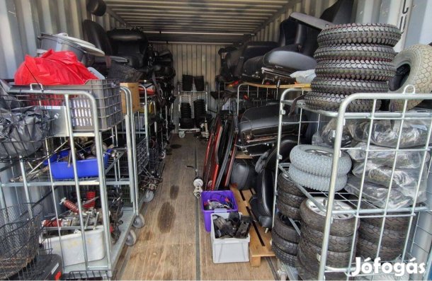 Elektromos moped alkatrészek (Invacare, Minicrosser, Hepro)